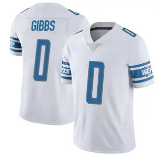 Limited Men's Jahmyr Gibbs Detroit Lions Nike Vapor Untouchable Jersey - White
