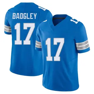 Limited Men's Michael Badgley Detroit Lions Nike Vapor F.U.S.E. 2nd Jersey - Blue