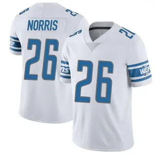 Limited Men's Morice Norris Detroit Lions Nike Vapor Untouchable Jersey - White