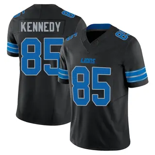 Limited Men's Tom Kennedy Detroit Lions Nike Alternate Vapor F.U.S.E. 2nd Jersey - Black