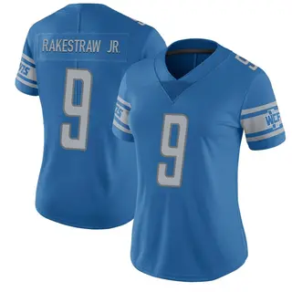 Limited Women's Ennis Rakestraw Jr. Detroit Lions Nike Team Color Vapor Untouchable Jersey - Blue