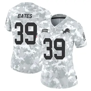 Limited Women's Jake Bates Detroit Lions Nike 2024 Salute to Service Jersey - Arctic Camo