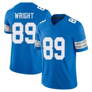 Limited Youth Brock Wright Detroit Lions Nike Vapor F.U.S.E. 2nd Jersey - Blue