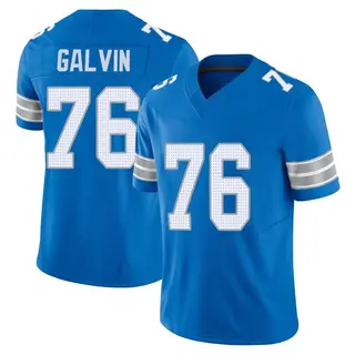 Limited Youth Connor Galvin Detroit Lions Nike Vapor F.U.S.E. 2nd Jersey - Blue