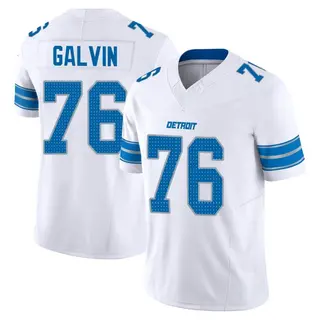 Limited Youth Connor Galvin Detroit Lions Nike Vapor F.U.S.E. 2nd Jersey - White