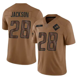 Limited Youth Dan Jackson Detroit Lions Nike 2023 Salute To Service Jersey - Brown