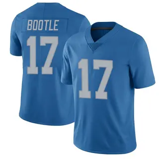 Limited Youth Dicaprio Bootle Detroit Lions Nike Throwback Vapor Untouchable Jersey - Blue