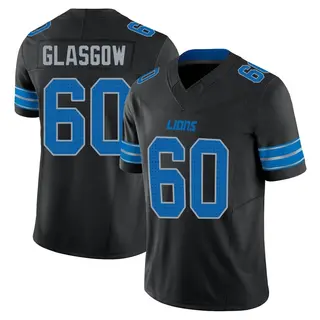 Limited Youth Graham Glasgow Detroit Lions Nike Alternate Vapor F.U.S.E. 2nd Jersey - Black