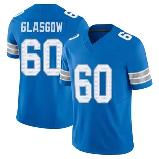 Limited Youth Graham Glasgow Detroit Lions Nike Vapor F.U.S.E. 2nd Jersey - Blue