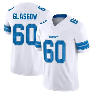 Limited Youth Graham Glasgow Detroit Lions Nike Vapor F.U.S.E. 2nd Jersey - White