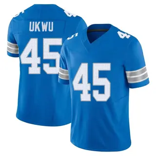 Limited Youth Isaac Ukwu Detroit Lions Nike Vapor F.U.S.E. 2nd Jersey - Blue