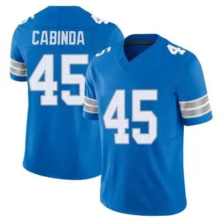 Limited Youth Jason Cabinda Detroit Lions Nike Vapor F.U.S.E. 2nd Jersey - Blue