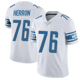 Limited Youth Justin Herron Detroit Lions Nike Vapor Untouchable Jersey - White