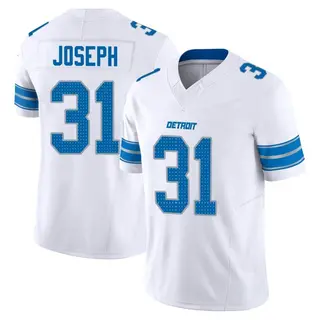 Limited Youth Kerby Joseph Detroit Lions Nike Vapor F.U.S.E. 2nd Jersey - White